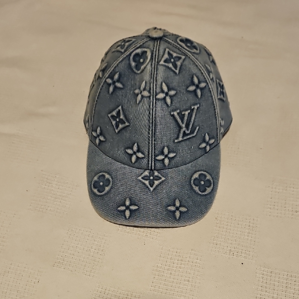 Louis Vuitton Denim Monogram Cap